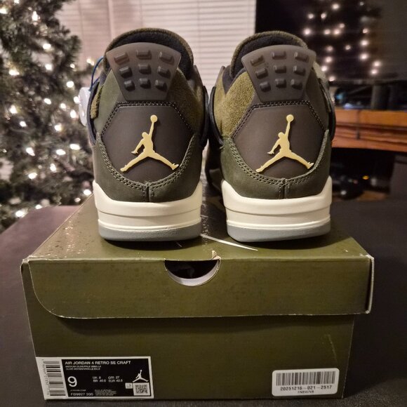 Air Jordan 4 Olive AUTHENTIC